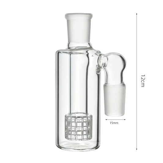 Glass Ash Catchers Smoking 90 Degree Catcher Collector 14mm Male Joint For Bongs Hookah Water Pipe Accessories Color