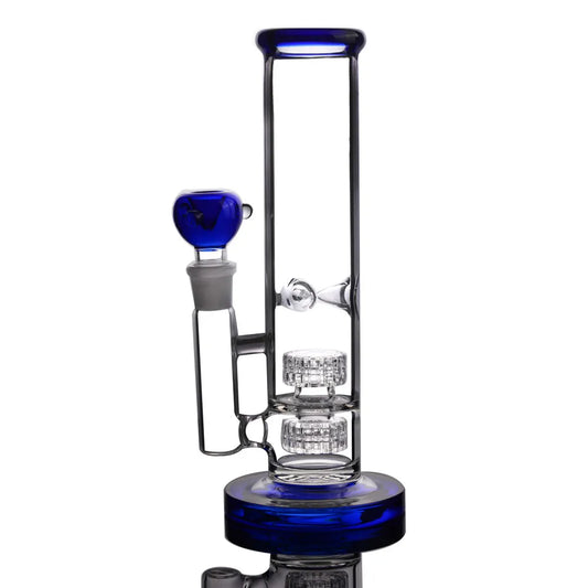 Matrix Tyre Perc Glass Water Bongs Hookah Oil Rigs Smoking Pipe Bubbler with 18mm Joint Percolator Male Female Ash Catchers Joint Adapter