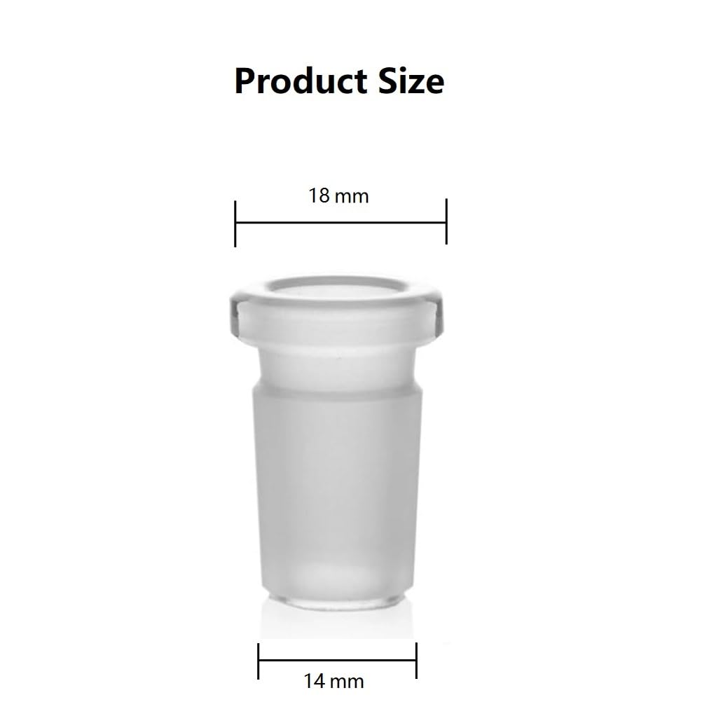 10mm female to 14mm male glass adapter converter for glass bong bowl quartz banger 14mm female to 18mm male Reducer Connector