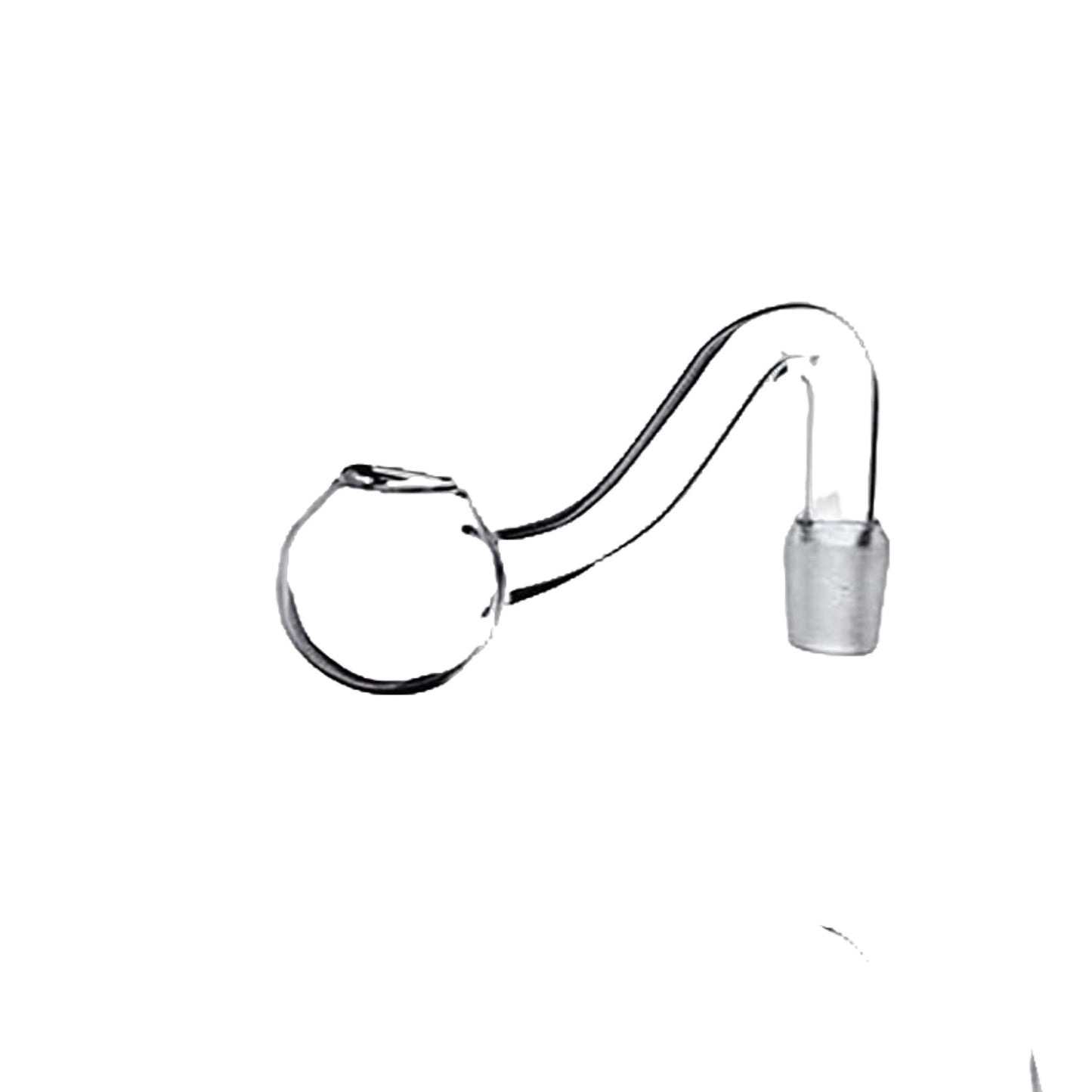 1pcs  Glass Oil Burner Pipe Big Bowl Clear Thick Pyrex Water Pipes 10mm 14mm 18mm Male Female For Smoking Tobacco Hookah Tube Bong Dab Rig