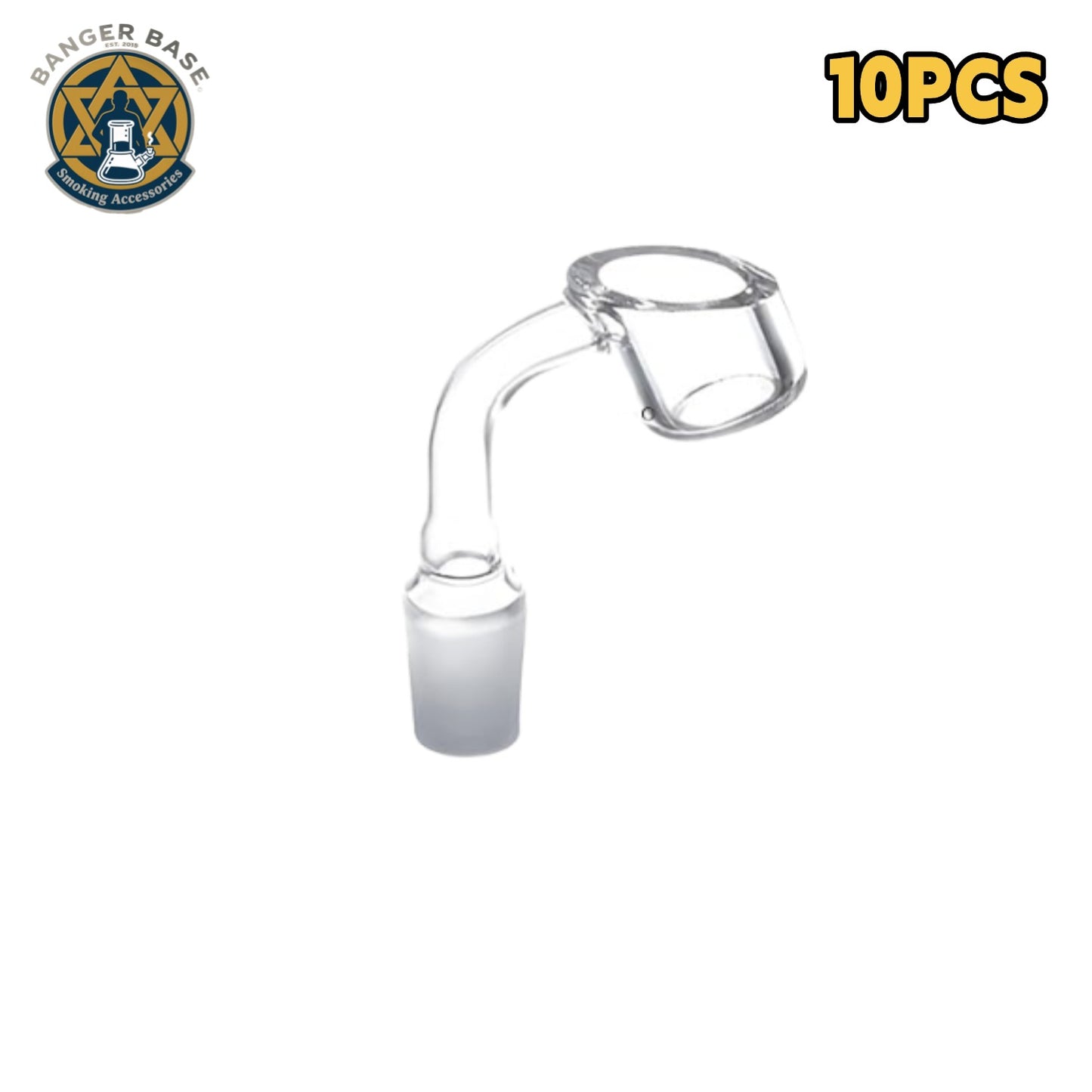 10pcs 14mm 45° Quartz Banger