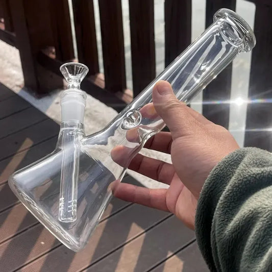 manufacture Hookah beaker Glass Bong water pipes dab rig catcher thick material for smoking 10.5" and 5.12" bongs