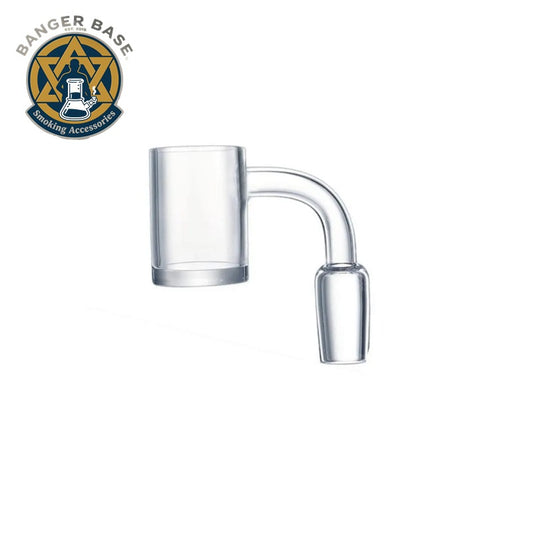 25mm Hookah Quartz Banger Smoking Bowls Slide 14mm Male 90 Degree Angle Flat Top Bangers nail Pipes For Water Bubbler Bong Rigs