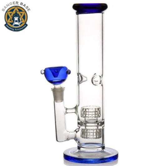Matrix Tyre Perc Glass Water Bongs Hookah Oil Rigs Smoking Pipe Bubbler with 18mm Joint Percolator Male Female Ash Catchers Joint Adapter