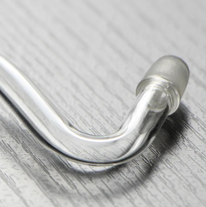 1pcs  Glass Oil Burner Pipe Big Bowl Clear Thick Pyrex Water Pipes 10mm 14mm 18mm Male Female For Smoking Tobacco Hookah Tube Bong Dab Rig